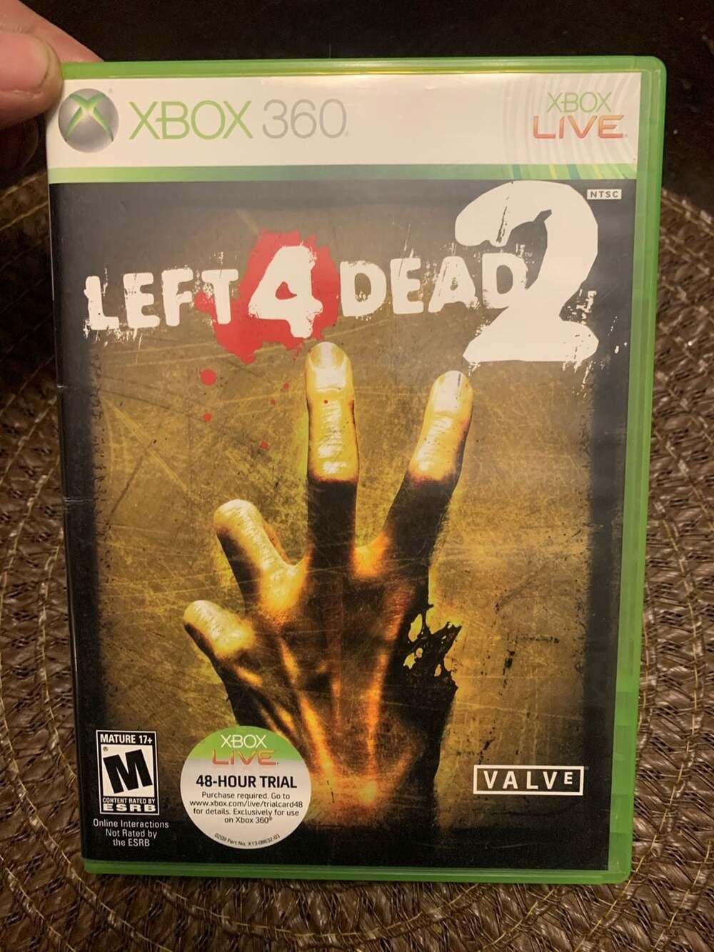 Left 4 Dead 2 Xbox 360 Video Game Complete with Case and Manual